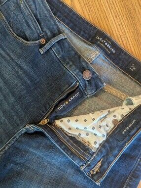 Lucky Brand Women's Indigo Skinny Jeans with Contrast Lining